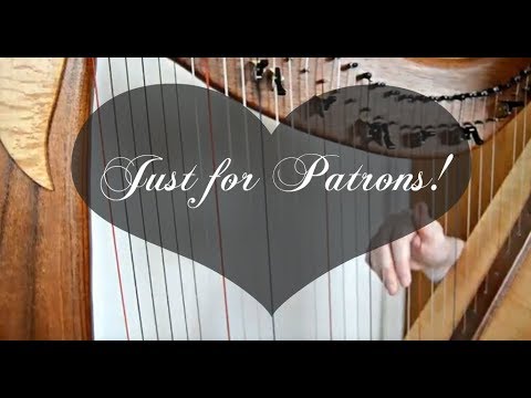 FREEBIE left hand lesson for Inisheer (intermediate) | Tiffany Schaefer harp