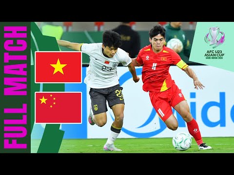 LIVE 🔴 Vietnam vs China PR | AFC U23 Asian Cup™ 2026 – Semi-Finals
