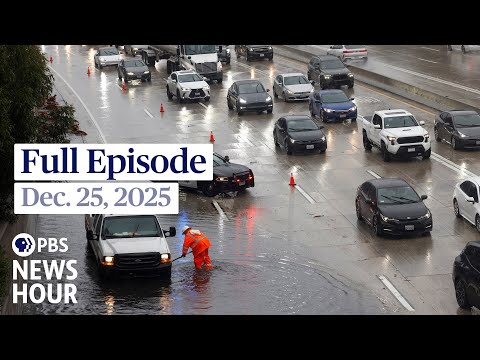 PBS News Hour full episode, Dec. 25, 2025