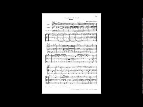 Mozart - 6 German Dances, K. 606 [complete] (Ländler)