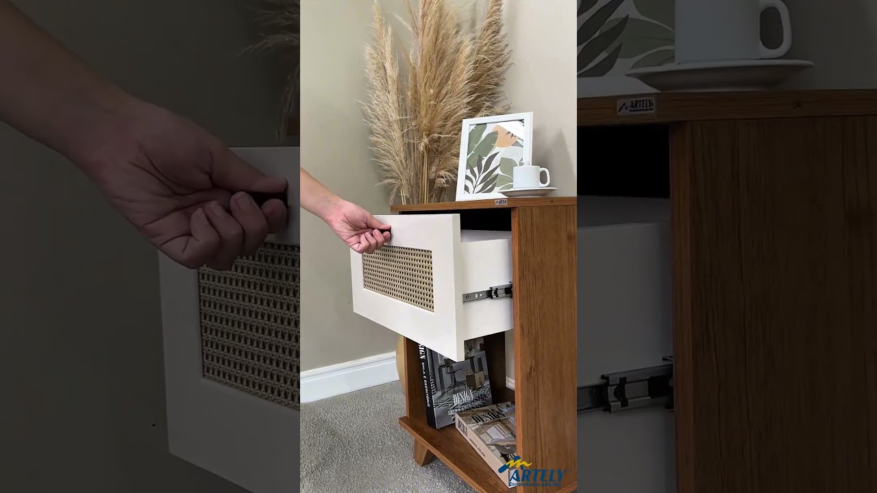 Thumbnail do vídeo - Mesa de Apoio Trama - Cinamomo C / Off White