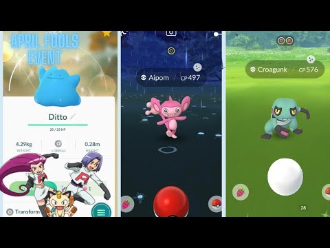 New April Fools Event In Pokemon Go 2021
