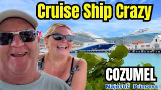 EXPLORING Cozumel Cruise terminal, Majestic Princess - Day 5