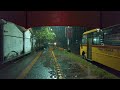 12 Hours Of Walking In Rain At Night Relaxing ASMR Rain Sounds For Sleep Study