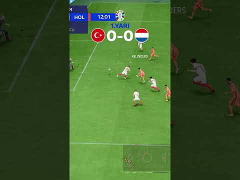 TÜRKİYE - HOLLANDA ÇEYREK FİNAL MAÇINI SİMÜLE ETTİM! // EURO 2024 // FC 24