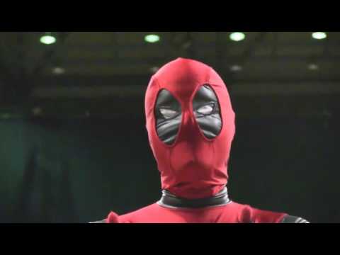 Deadpool dresses up for Yorkshire Cosplay Con 2016