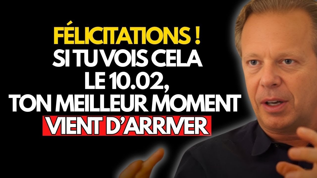 Si tu vois cela, félicitations (c'est tout proche) - Joe Dispenza