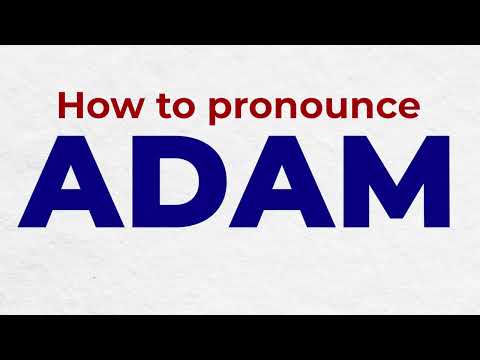 How to Pronounce ADAM In French | French Names Pronunciation