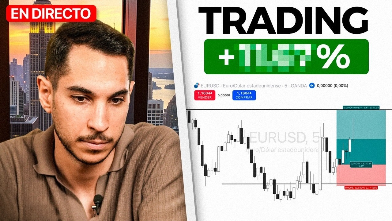 Trading En DIRECTO Desde Nueva York | ¿Cuánto Gano?