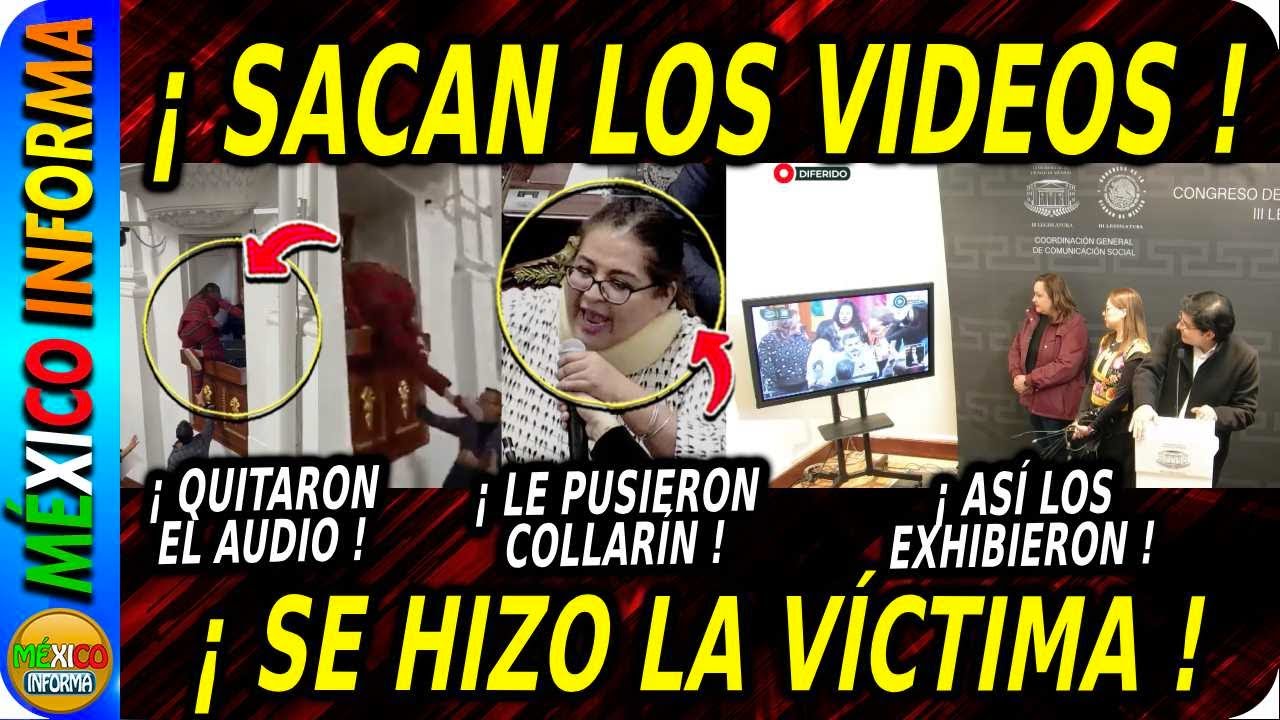 SACAN LOS VIDEOS. PANISTAS SE HACEN LAS VÍCTIMAS. HASTA CON COLLARÍN SALIERON. LOS EXHIBEN.