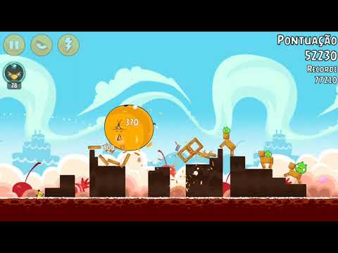 Angry Birds - BirdDay Party - Cake 6 - Level 6 - 82,160 - World Record!