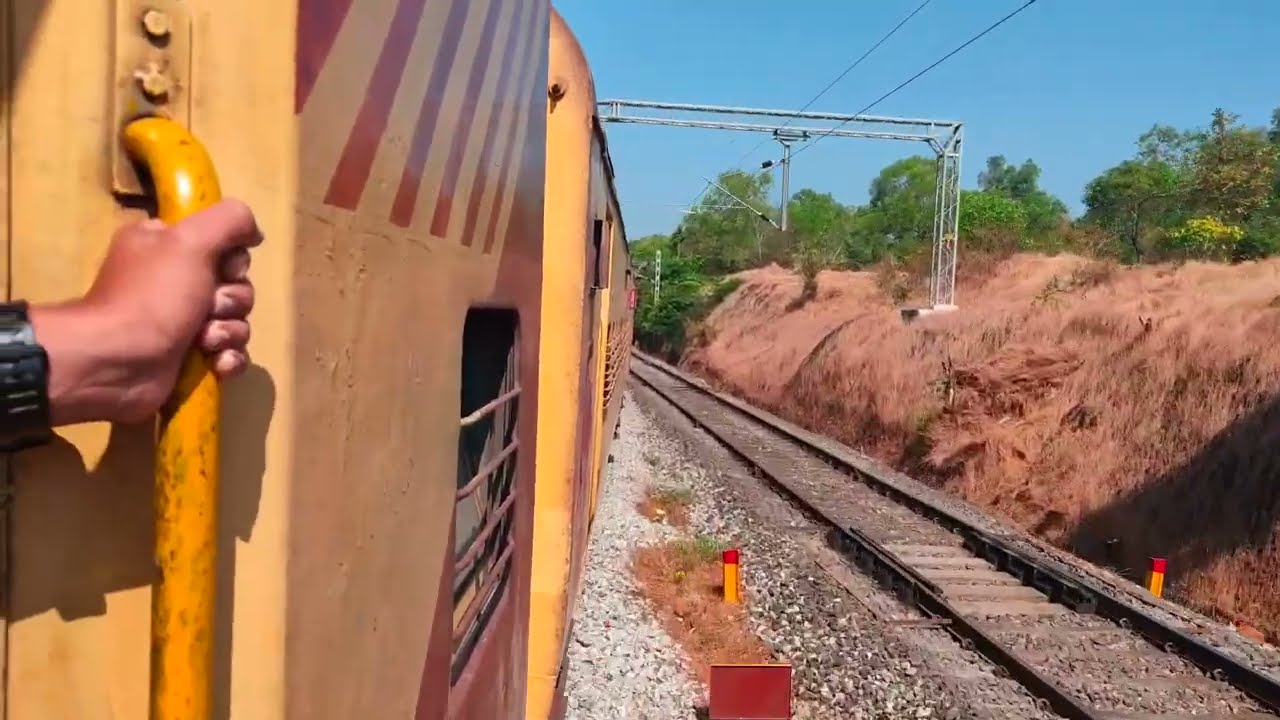 Diesel Engine Chugging Video Kumta to Madgaon