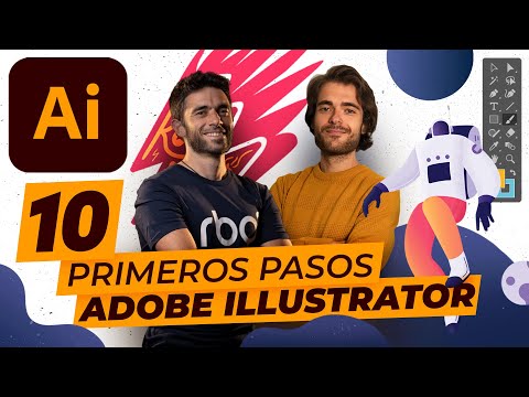 10 PRIMEROS PASOS para EMPEZAR con ILLUSTRATOR 🎨🖌️