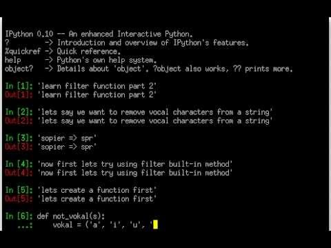 Learn Filter Built In Function In Python 2