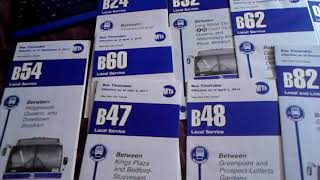 Brooklyn Bus Schedules and a special map.