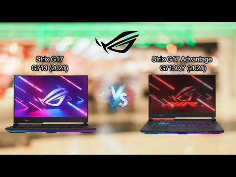ROG Strix G17 G713 (2021) vs ROG Strix G17 Advantage G713QY (2021) | What is the DIFFERENCE ?