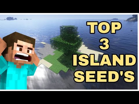Minecraft Top 3 Survival Island Seed For Pocket edition 🙂🔥