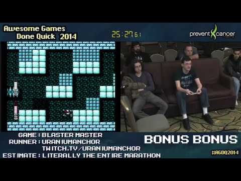 AGDQ 2014 Bonus Stream - Game 59 - Blaster Master