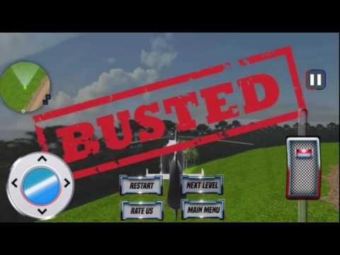 Super Police car crime escape