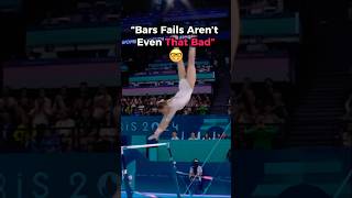 That Second Clip Was CRAZY💀 #gymnastics #unevenbars #fail