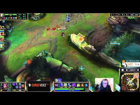 Bjergsen duo Hai - LeBlanc vs Kassadin Mid - League of Legends Gameplay