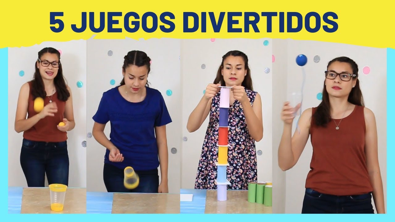 ⭐𝟱 𝗝𝗨𝗘𝗚𝗢𝗦 𝗱𝗶𝘃𝗲𝗿𝘁𝗶𝗱𝗼𝘀 para el día del niño 🟢 Actividades divertidas para alumnos (primaria)