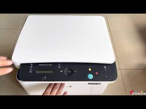Замена картриджа с тонером в Xerox WorkCentre 3025
