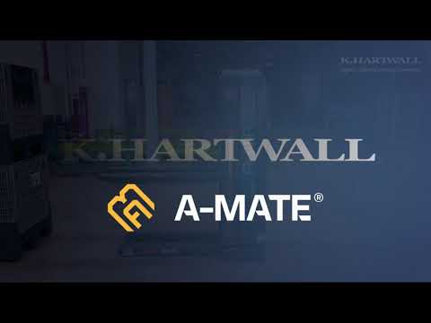 A-MATE mobile robot stacking with free-lift & Omnidrive