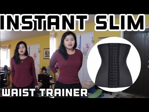 VLOG 53| INSTANT SLIM WAIST TRAINER | PAMPAPAYAT