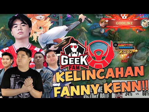 SURPRISE PICK DARI BTR  PICK FANNY UNTUK SUPER KENN  MPL SEASON 13 BTR VS GEEK GAME 2 GILAAA GILAA!!