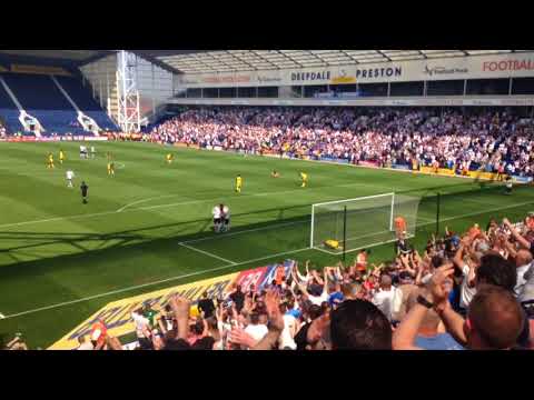 Louis Moult goal Preston North End 2-1 Burton Albion