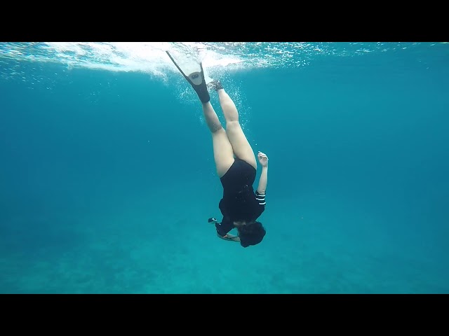 Girl Freediving Thailand Uncut #Amiko