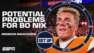 Spotlighting POTENTIAL PROBLEMS for Bo Nix and the Broncos' offense 🔍 | Get Up