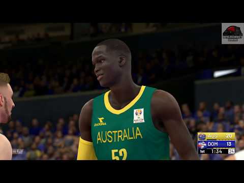 2019 FIBA Tournament - Dominican Republic (1-0) vs Australia (0-0)