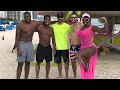305 WE LIVE BeachFitness HardcoreTraining BeachHiking Sandbags Pilates Yoga Swimming Viral