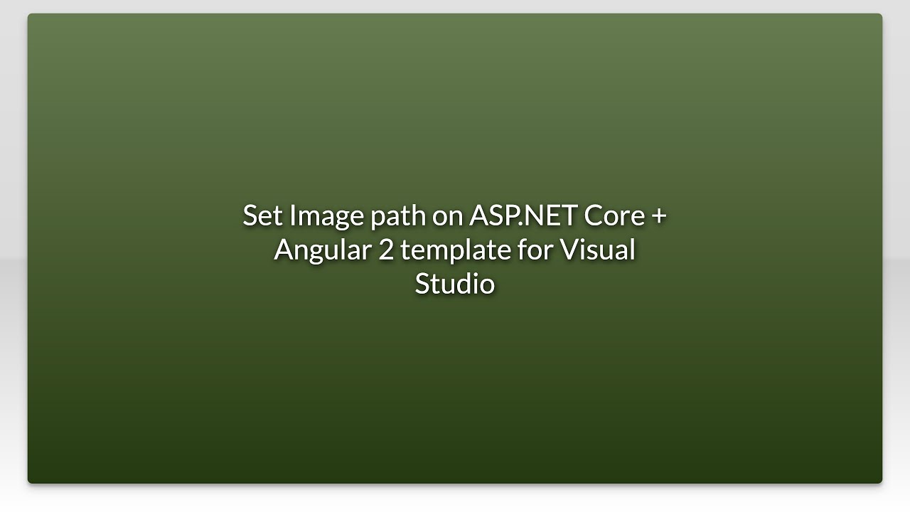 Set Image path on ASP.NET Core + Angular 2 template for Visual Studio