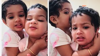 These Twins love is hilarious 😂 Chaithra staring at camera and overacting 🤣🤣 #chaithratara