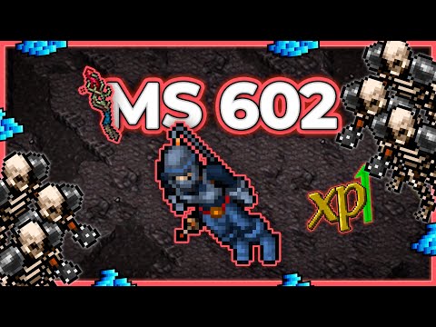 MS 602 Hunt Solo Bounac Crypt Warriors (Devovorga) 5.8kk/h Raw + 600k Profit - Tibia Hunt [13.41]