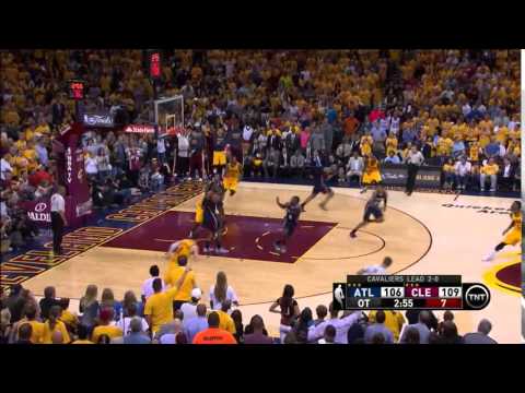 NBA, playoff 2015, Hawks vs. Cavaliers, Round 3, Game 3, Move 67, Shelvin Mack, confused Reporter