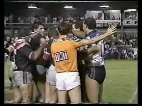 1987 Panasonic Cup Quarter Final Eastern Suburbs (Sydney) Roosters vs Canterbury