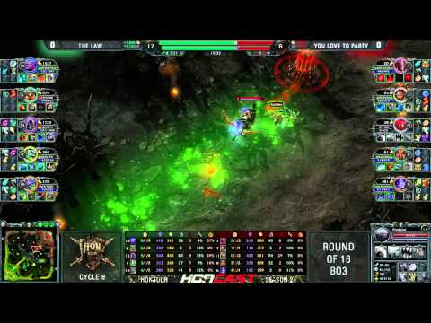 HoN Tour S2 Cycle 8 Ro16 - Law vs YLTP