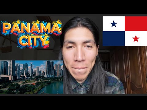 COLOMBIANO REACIOANDO A PANAMA CITY 4K