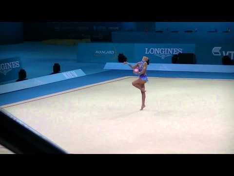 Garcia Natalia (ESP)  ball  World Championships RG 2013 All- around