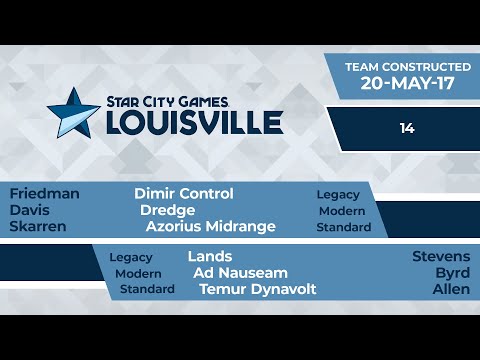 SCGKY: Round 14 - Skarren, Friedman, Davis vs Allen, Byrd, Stevens | Team Constructed