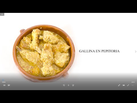 GASTRONOMÍA ARAGONESA. ‘La gallina en pepitoria, un plato de toma pan y moja’, por Diana Roitegui.