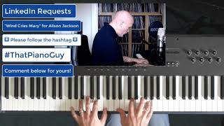 Wind Cries Mary Jamie Cullum Version Piano Cover by Mark Deeks   LinkedIn Request for Alison Jackson
