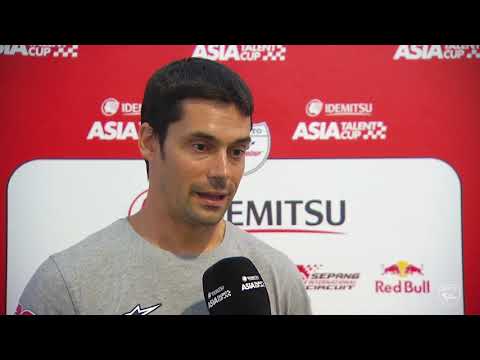 Diego Lozano's reaction Race 1 | Round 04 - Chang International Circuit | Idemitsu Asia Talent Cup