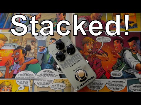 Toying around with the TC Electronic Mimiq Mini Doubler Pedal - kind of Review (Stacked)