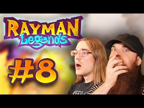 Rayman Legends: CASTLE ROCK! - PART 8 - Smooth McBros