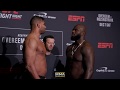 UFC on ESPN 7 Weigh-In Staredowns - MMA Fighting